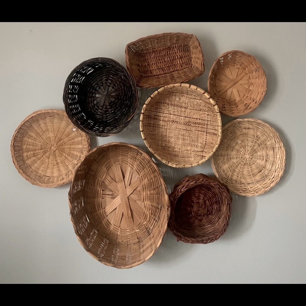 Boho Basket Statement Wall